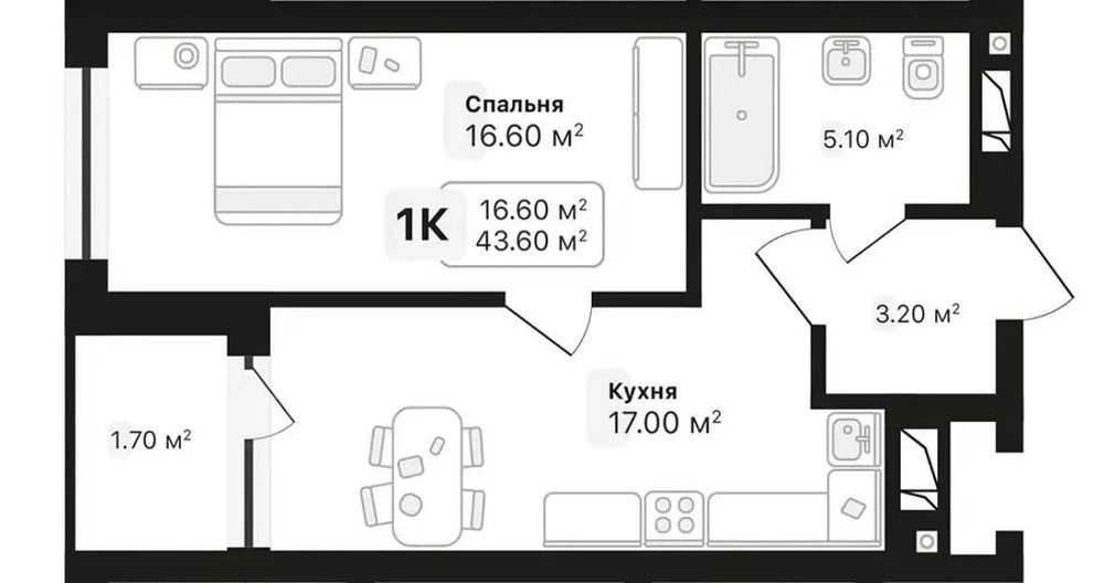 Продаж 1кім квартири в новобудові по вул. Мазепи