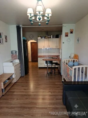 1-комнатная квартира, 33 м.кв.