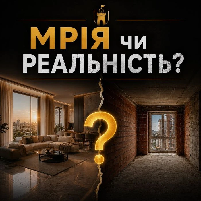 Продаж двокімнатна квартира в новобудові для родини 71м² на