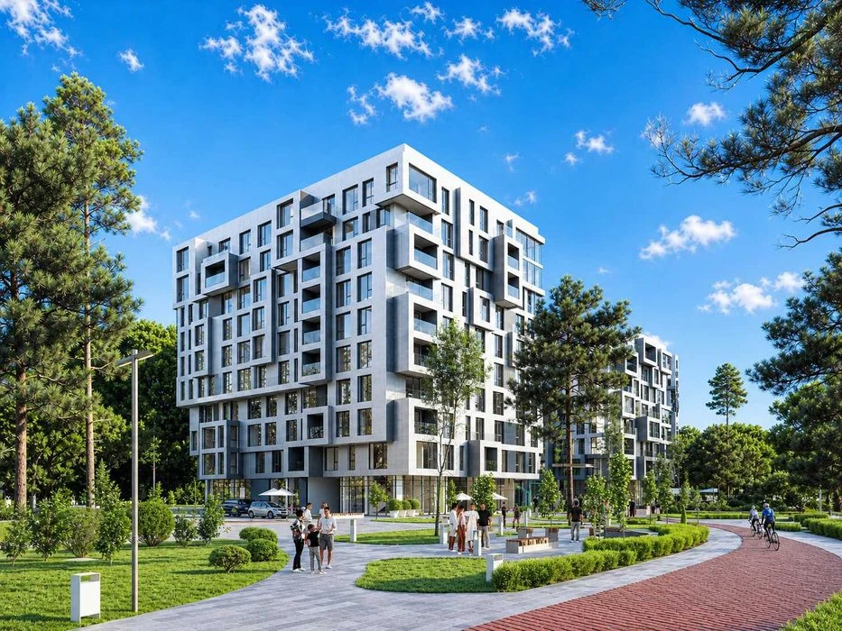 2-кімнатна квартира 85.3 м² у ЖК FIVE ADDRESS — без комісії,