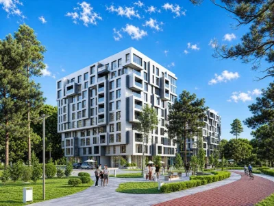 2-кімнатна квартира 85.3 м² у ЖК FIVE ADDRESS — без комісії,