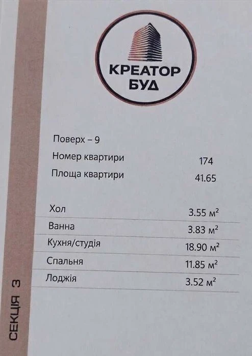 Продається сучасна 1-кімнатна квартира в ЖК «Квіти Львова» в