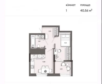 Продаж 1 кім. квартири вул. Раковського 24 (бічна вул. Зелен