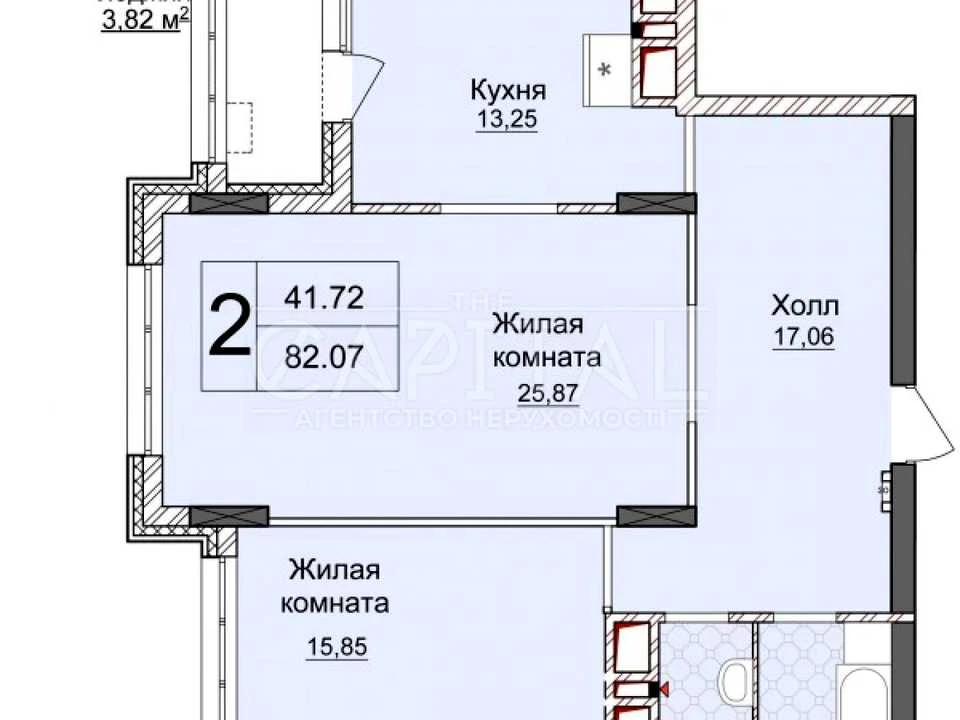 Квартира. Київ, Андрія Верхогляда вул. (Михайла Драгомирова)
