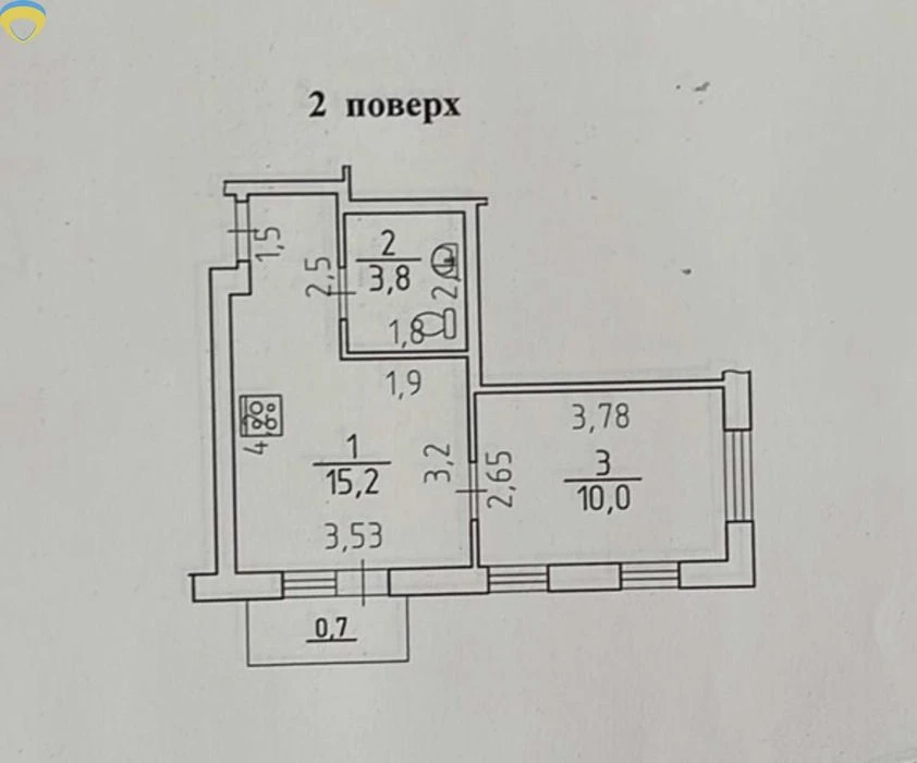 Продам квартиру студію в ЖК по Компасному провулку/ Літерату