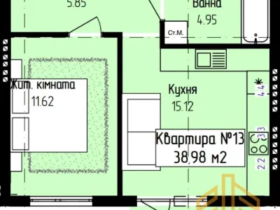 Квартира. Ужгород, Загорська вул.