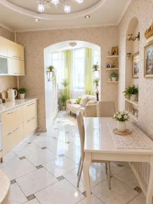 Продам большую квартиру в кирпичном доме 52 м с ремонтом Тит