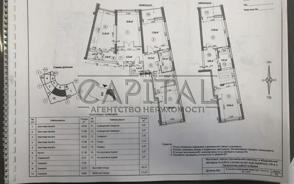 продаж 5к пентхаусу в ЖК Кардинал, Палац Україна, Печерськ