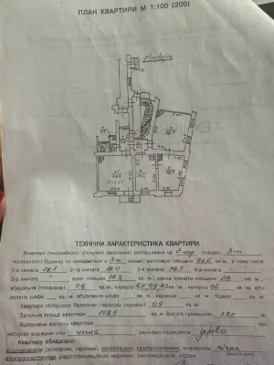 Продаж 3-кімнатної квартири на вул. Вітовського