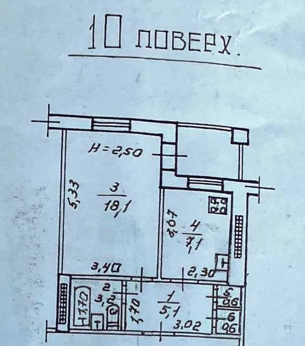 Продам 1-комнатную квартиру на ул. Небесной сотни / Сыты Цен