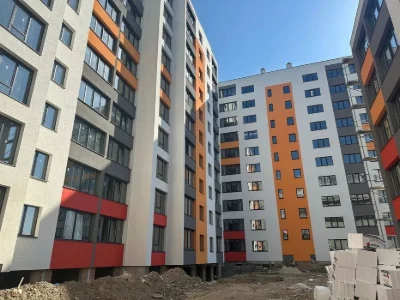 Двухкомнатная квартира в новостройке.62 м.кв.
