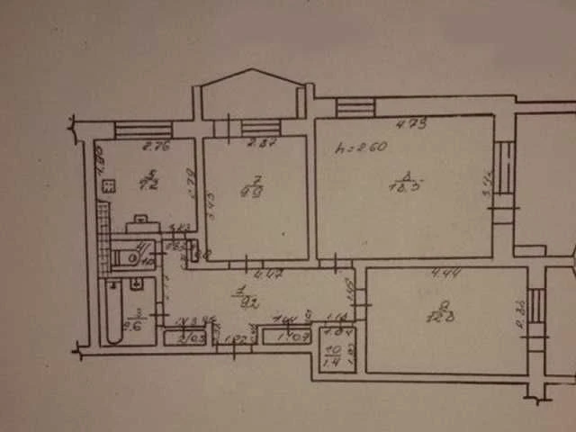 Трехкомнатная квартира 70 м². Редкий спецпроект с тремя лоджиями.