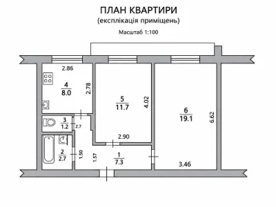 Квартира. Київ, Левка Лук'яненка вул. (Маршала Тимошенка)