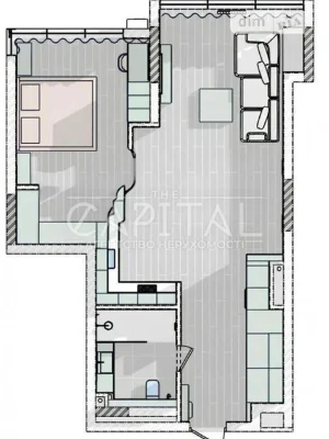Продажа 1к квартиры 65 кв. м по ул. Андрея Верхосмотра 28 • I