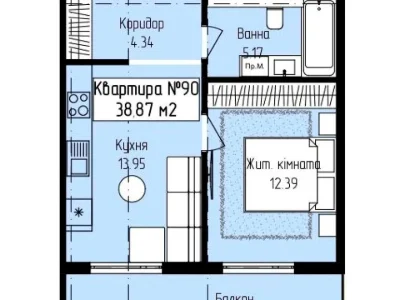 Квартира. Ужгород, Володимирська вул.