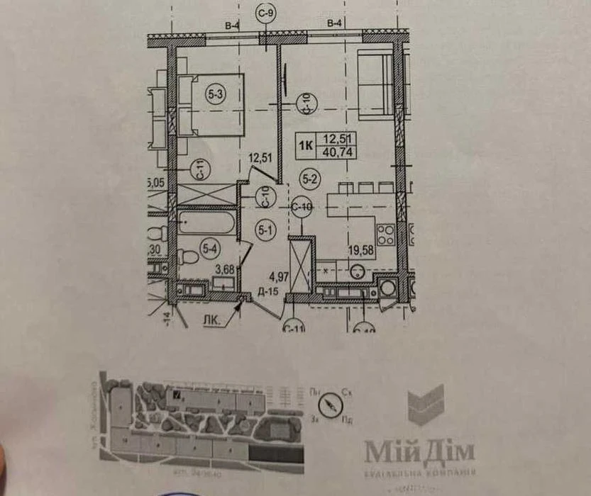 Продаж 1-кім квартири в ЖК Infinity Park по вул. Зелена 115