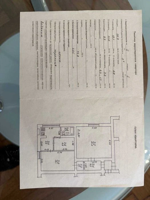 2 bedroom apartment in the center