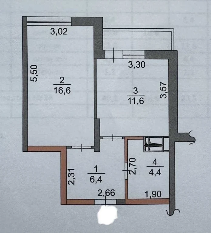 1-room apartment for sale, 41 m², Akademika Glushkova Avenue.