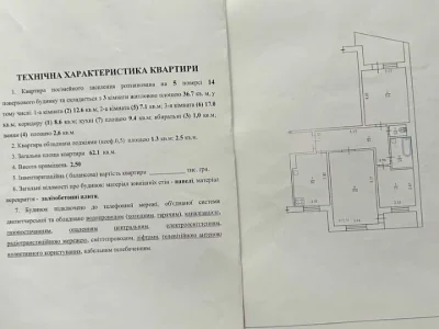 Квартира. Полтава, Огнівська вул.