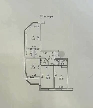 Продам 3-комнатную квартиру в  ЖК  Реал Парк