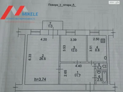 Apartment for sale Podil