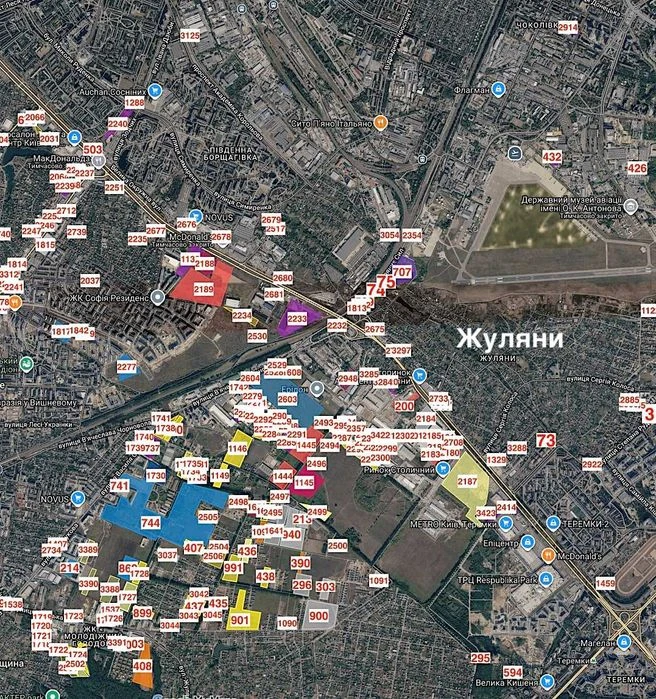 Продаж земельної ділянки у Києві, поряд з В.Окружною дорогою