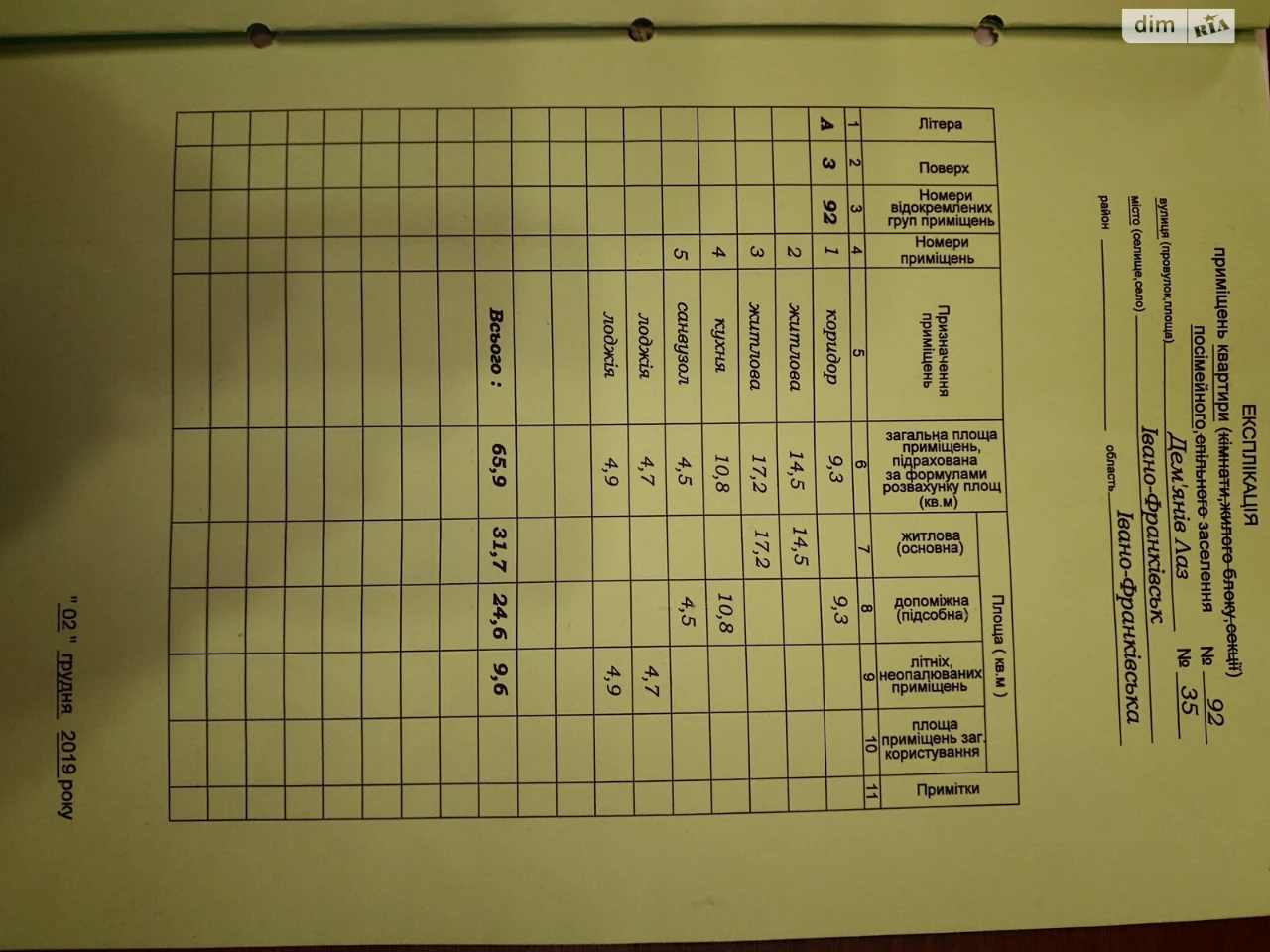 Продаж Квартира Пасічна