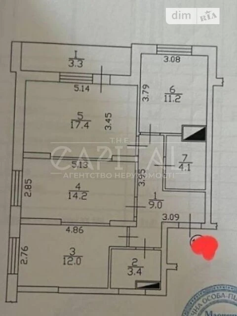 Продаж 3к квартири 75 кв. м на узвіз Лисогірський 26А • ID 3