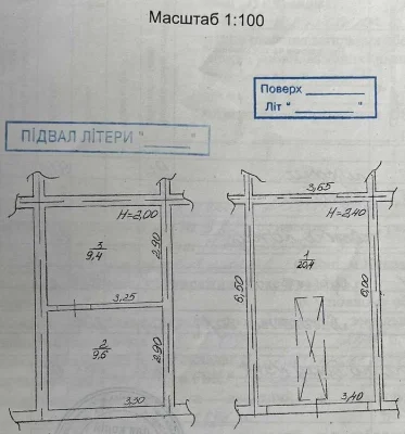 Продам цегляний гараж з підвалом 39.4 м.кв. ГК Батлика.