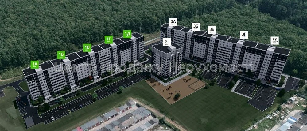 Цена 20000 1к. квартира, 40 м², Новобудова,G8