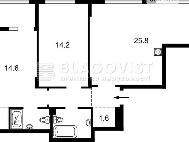Продаж 3к квартири 80 кв. м на вул. Салютна 2/6 • ID 3482856
