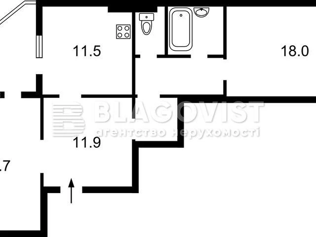 Продаж 2к квартири 81 кв. м на пров. Балтійський 3 • ID 3482