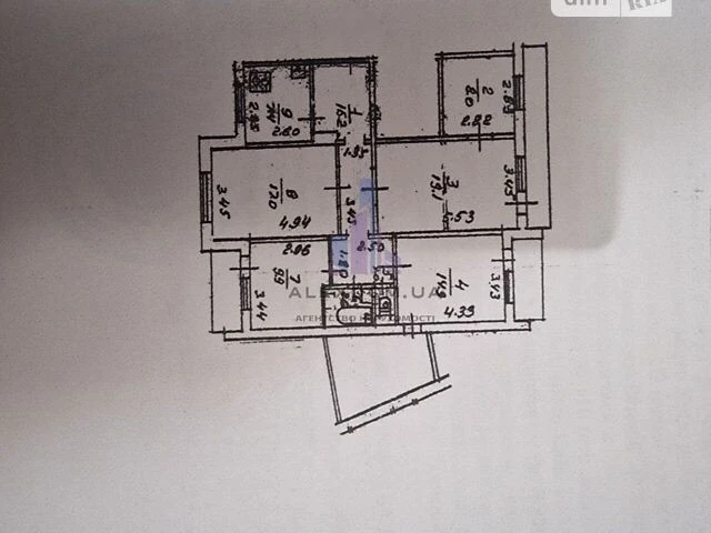 Продаж 5к квартири 115 кв. м на вул. Каштанова 8А • ID 34826