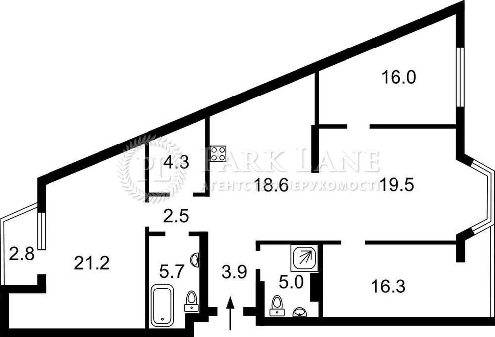 Luxurious 3-4 bedroom apartment in Dynastia residential complex, 37b Lypkivskoho St., Solomyanka