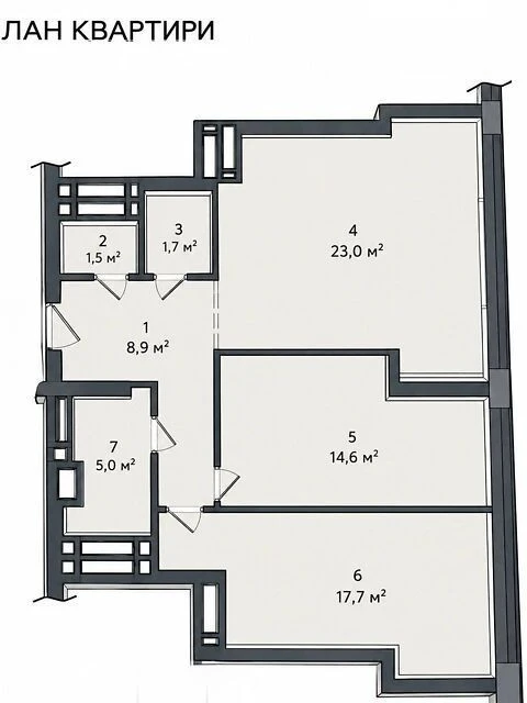Продаж 2к квартири 73 кв. м на вул. Дегтярівська 17 • ID 348