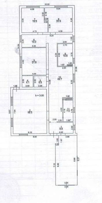 Продажа ДОМА из красного кирпича, 7.5 сот, одноэтажный!
