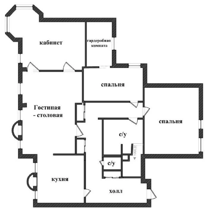 Apartment for sale on T. Shevchenko Boulevard 11