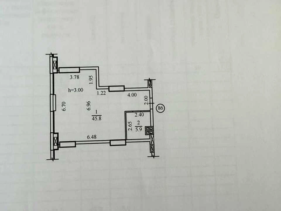 Apartment. Dnipro, Sicheslavska Naberezhna St.