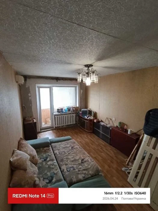 2к.квартира, Мотель, 50м2, окремі кімнати