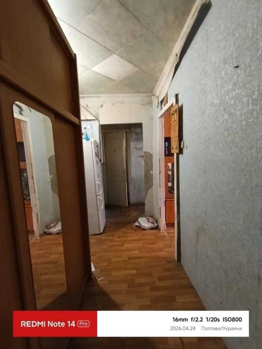 2к.квартира, Мотель, 50м2, окремі кімнати