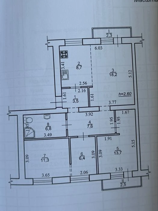 Продам 3 к квартиру на Роменскій