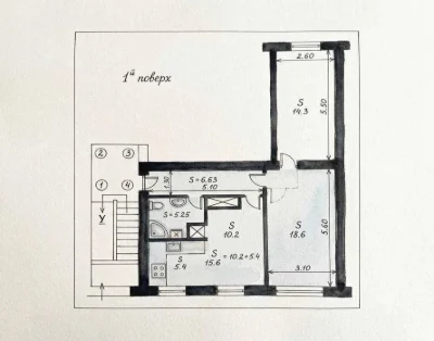 Продаж 3 кімнатної квартири після ремонту вул Патона Залізни