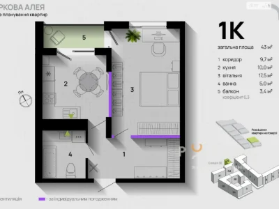 Продаж Квартира Рінь