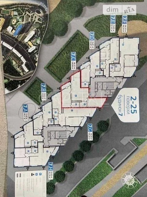Продажа 3к квартиры 110 кв. м по просп. Николая Бажана 7 • ID
