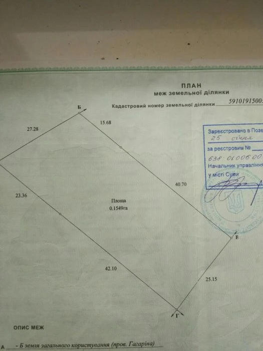 СРОЧНО!! Земельный участок 15.5соток в г. Сумы, с.Песчаное