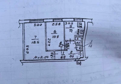 Продам 2х квартиру 12 квартал ул. Казакевича