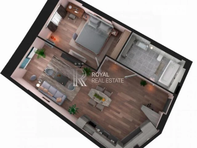 Sale of 1-room apartment 63 sq. m on Stepana Bandera Ave. 30 • I