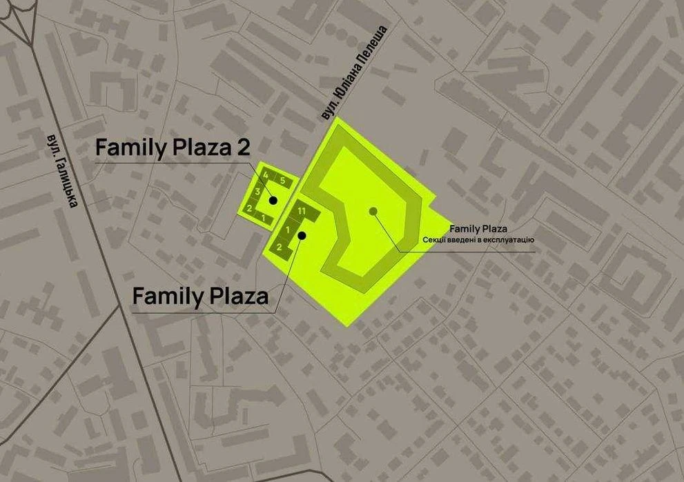 Продається 2к.кв. в НовоБудові ЖК Family Plaza 2