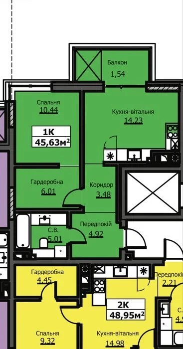 Продам півторашку в топовій локаціі