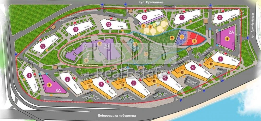 Продаж ЖК Грейт 5 поверх 79м2 Дніпровська набережна 8й будин
